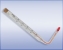 Термометр технический для жидкостей ТТЖ-М исполнение 4 (угловые)