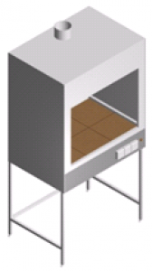 Вытяжной шкаф лабораторный для муфельной печи ШВ-МП