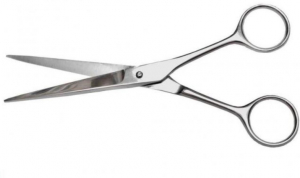 Ножницы для стрижки волос при обработке краев раны, 175х57 мм