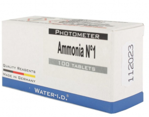 Таблетки Ammonia № 1 (Амиак 0 - 1 мг/л) (100 таб/уп.) (10таб/шт) PrimerLab