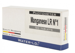 ПОРОШОК! Таб. Manganese LR N1 (Марганец 0.2-5.0 мг/л) (50 таб/уп.) (10таб/шт) PrimerLab