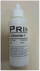 Жидкость PL Chloride N1 (Хлориды 0.0 - 100мг/л) 65 мл/уп PrimerLab