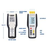 цифровой термометр с термопарой K-типа WALCOM HT-9815