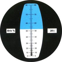 Рефрактометр (0…80 % Brix) с широким диапазоном WALCOM REF 108/118
